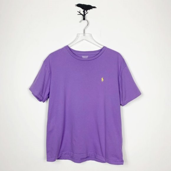 Polo by Ralph Lauren Purple Short Sleeve T-Shirt - Picture 1 of 7
